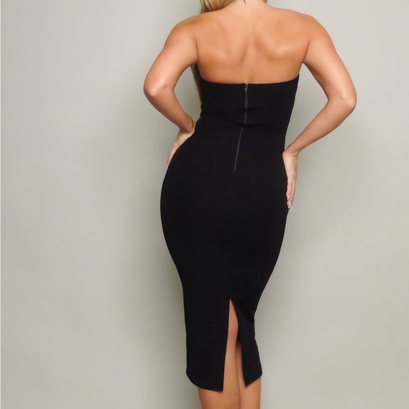 Knit Tube Midi Dress - Picture 4 of 4